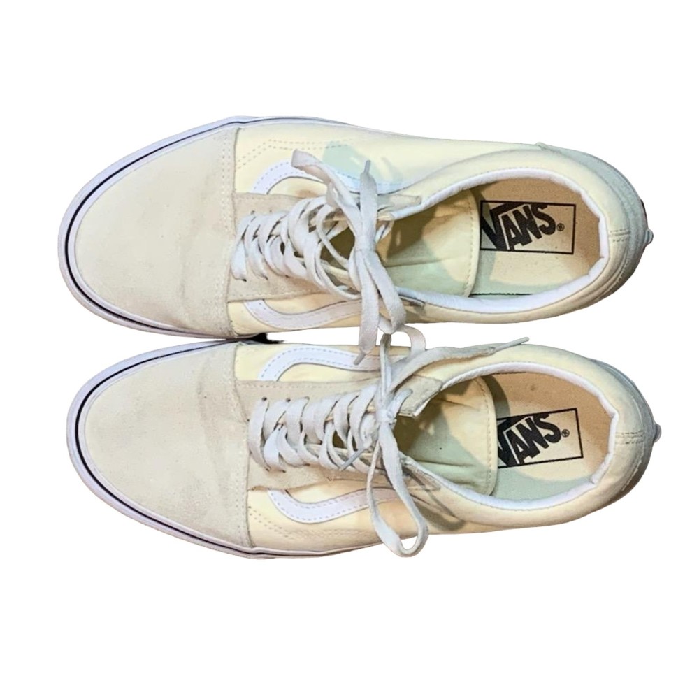 Vans Sk8-Low Sneakers Classic White Mens Size 11